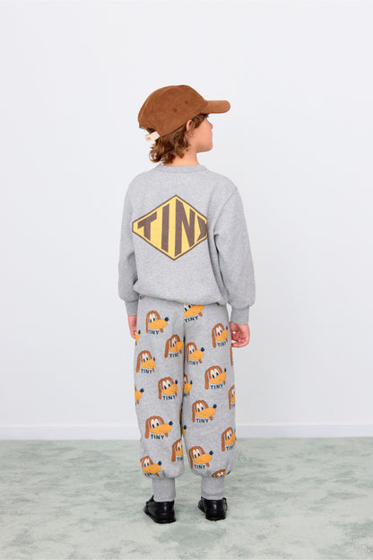 [TINYCOTTONS] Dogs Sweatpant - Medium Grey Heather