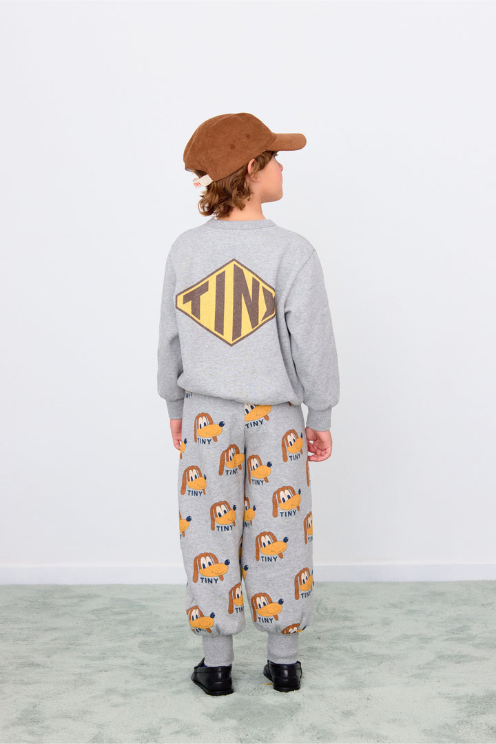 [TINYCOTTONS] Dogs Sweatpant - Medium Grey Heather