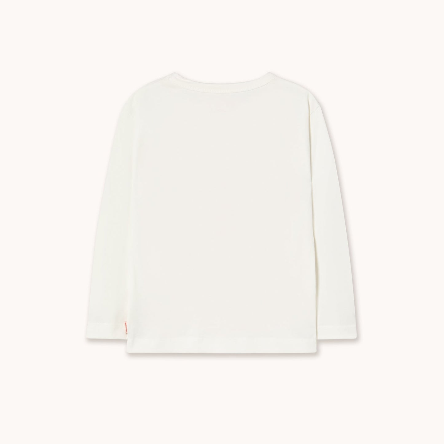 [TINYCOTTONS] Flower Graphic Sleeve Tee - Off White