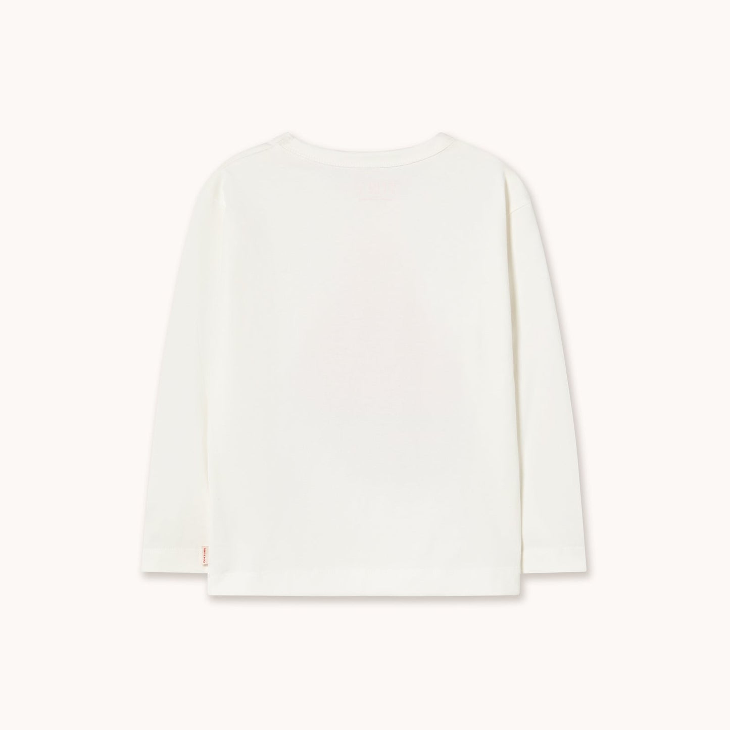 [Tinycottons] Beanie Graphic Sleeve Tee - Off White