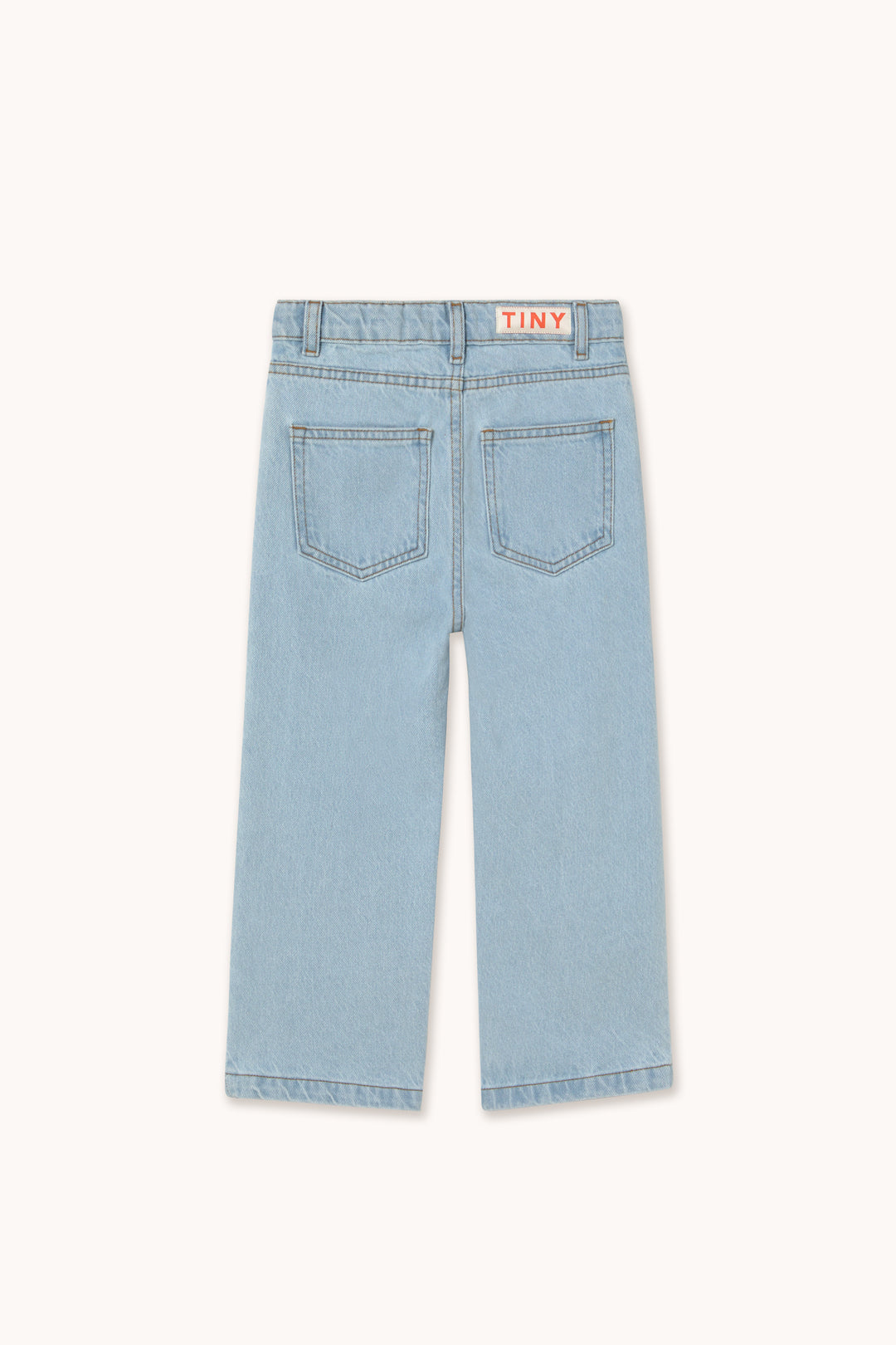 [TINYCOTTONS] Daisies Jeans - Light Blue Denim