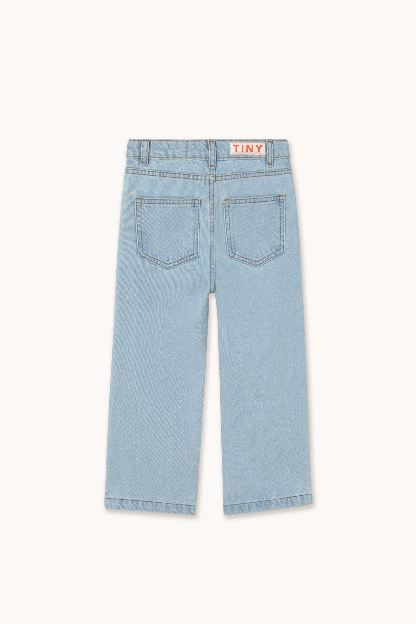 [TINYCOTTONS] Daisies Jeans - Light Blue Denim