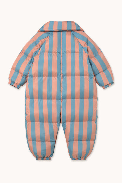 [TINYCOTTONS]Nude-Blue Stripes Padded Overall