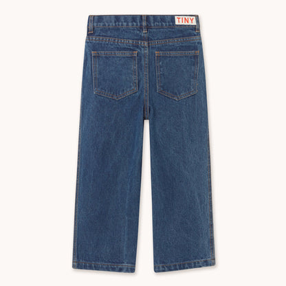 [TINYCOTTONS]Tiny apples Denim Pant - Denim Medium Wash