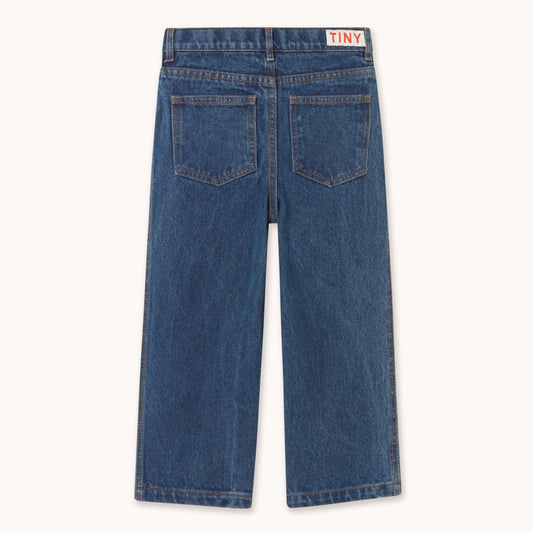[TINYCOTTONS]Tiny apples Denim Pant - Denim Medium Wash