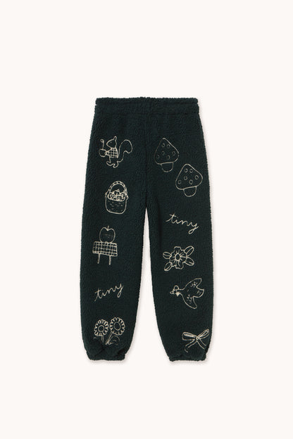 [TINYCOTTONS]Tiny Apples Sherpa Sweatpant - Ink Blue