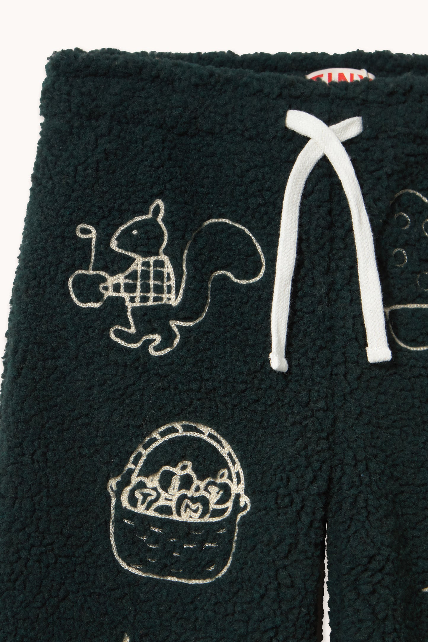 [TINYCOTTONS]Tiny Apples Sherpa Sweatpant - Ink Blue