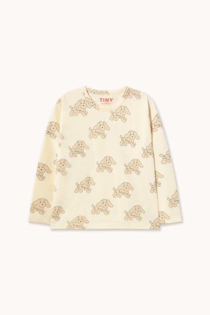 [TINYCOTTONS]Dogs Tee - Vanilla
