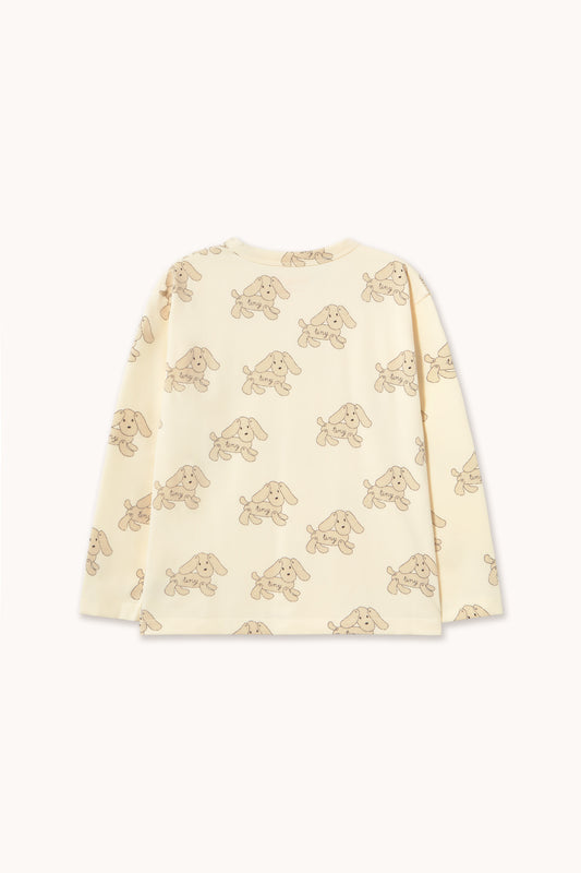 [TINYCOTTONS]Dogs Tee - Vanilla