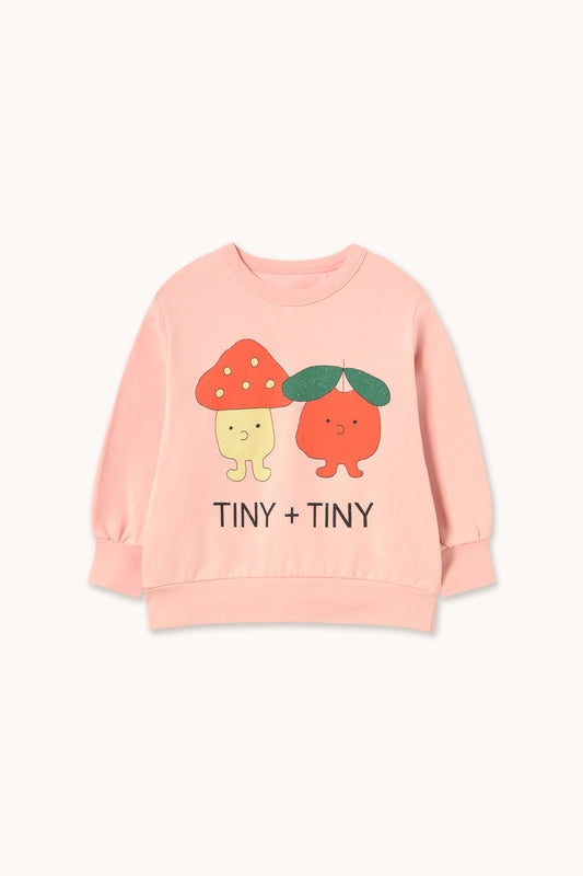 [TINYCOTTONS]Tiny&Tiny Graphic Sweatshirt - Wild Rose