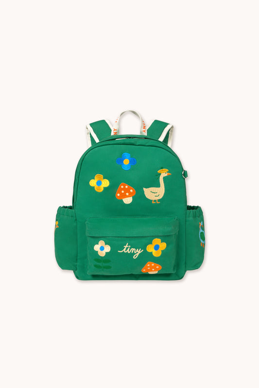 [TINYCOTTONS]Winter Pond Backpack - Dark Emerald