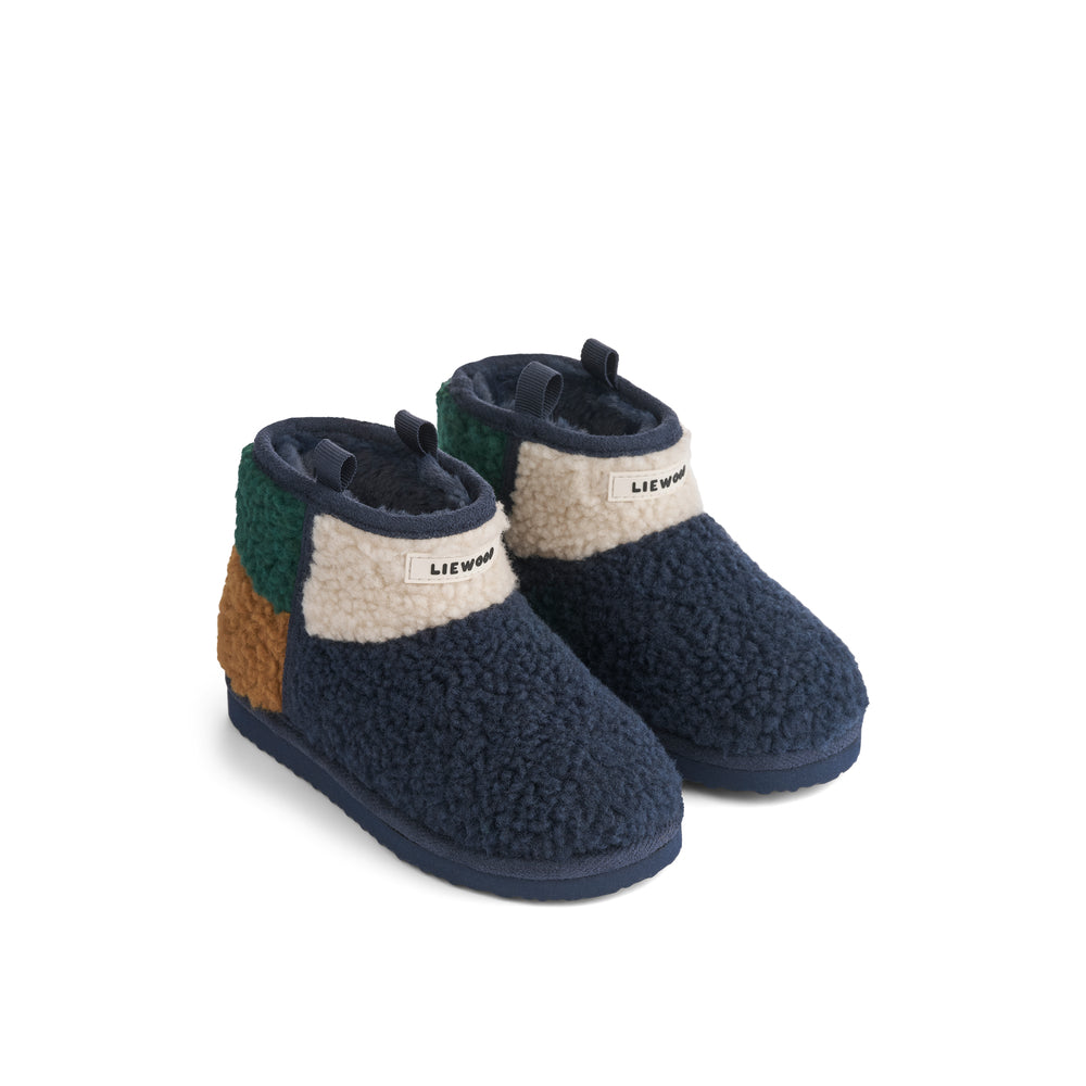[Liewood] Albi Pile Boot - Classic Navy Multi Mix