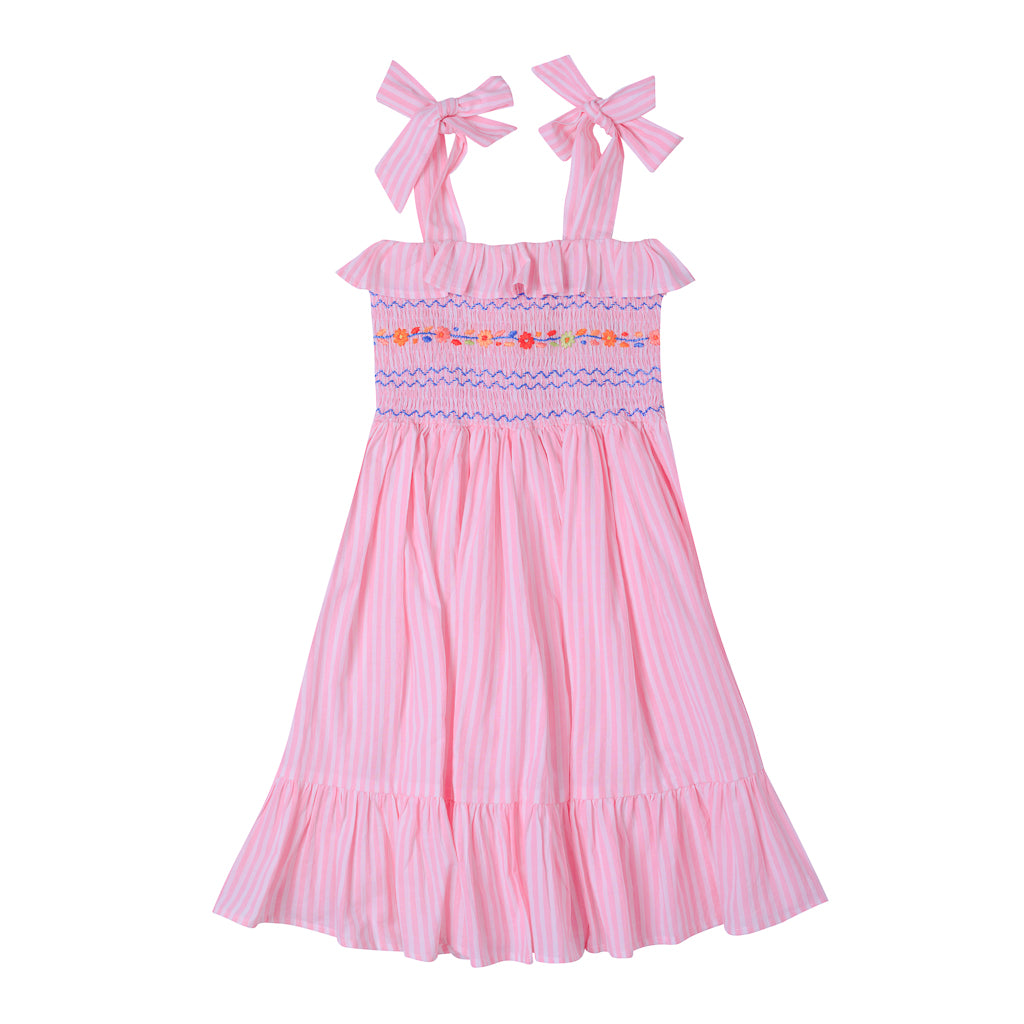 [Kidsagogo] Anais Dress - Camelia Stripe