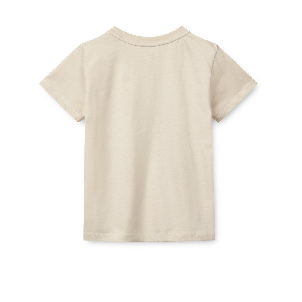 [Liewood] Apia Placement Print T-shirt - Dinosaurs / Sandy