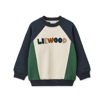 [Liewood] Aude Placement Sweat Shirt