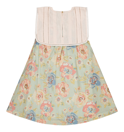[Bachaa] Azur Robe Dress - Watercolor Print