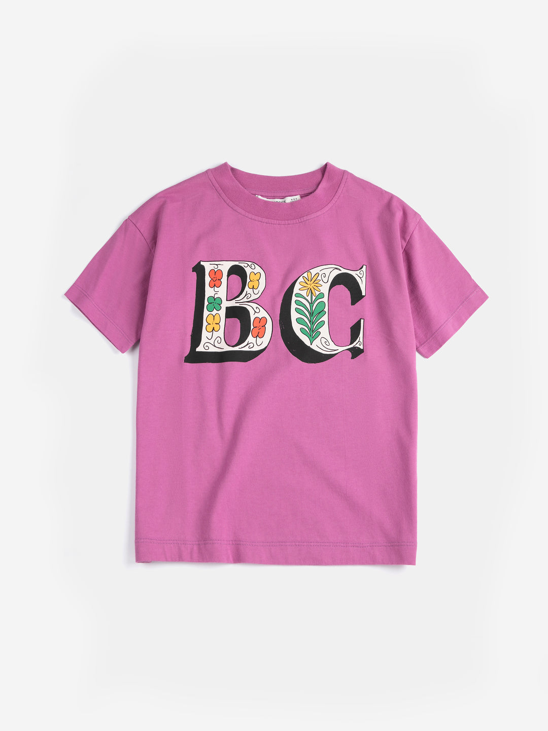 [ Bobo Choses] Spring Letters T-shirt - Purple
