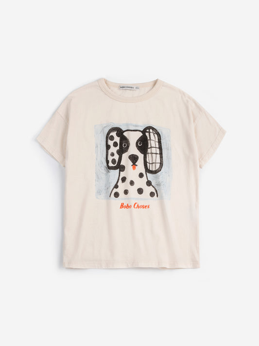 [ Bobo Choses] Van Dog T-shirt - White