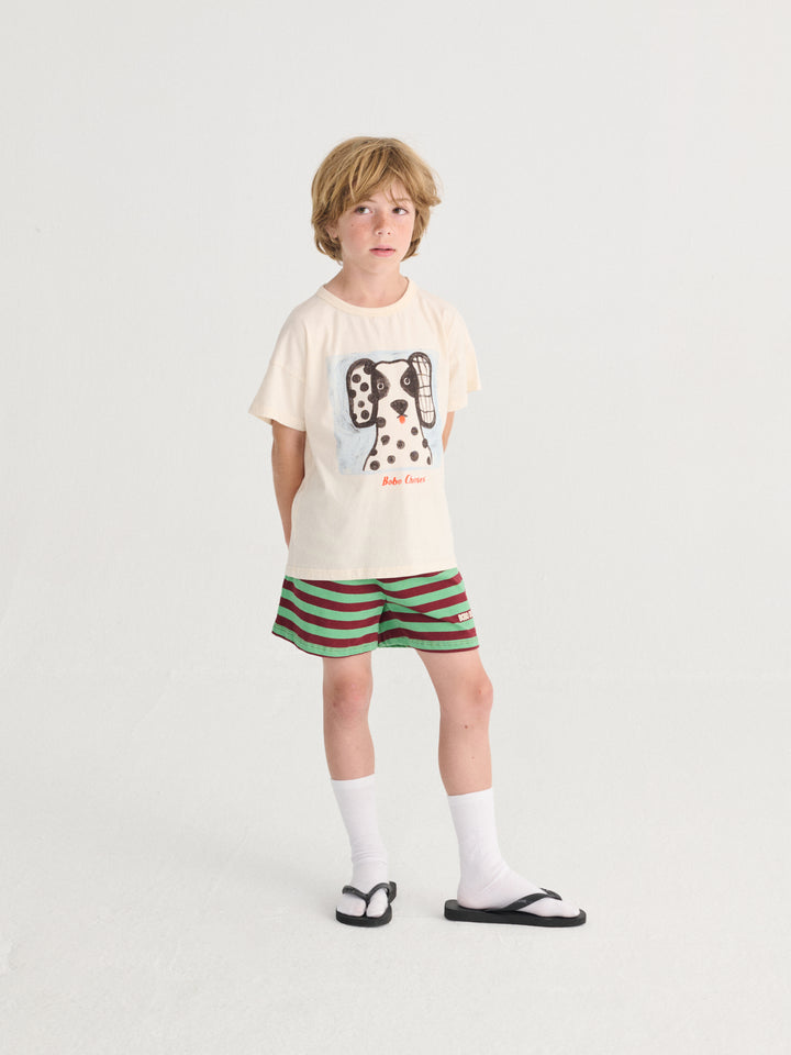 [ Bobo Choses] Van Dog T-shirt - White