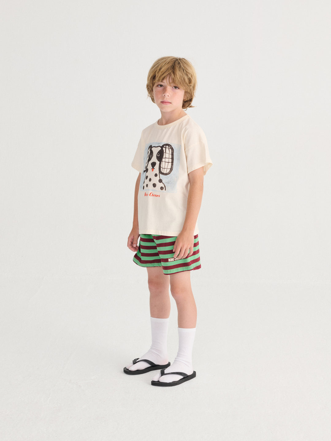 [ Bobo Choses] Van Dog T-shirt - White