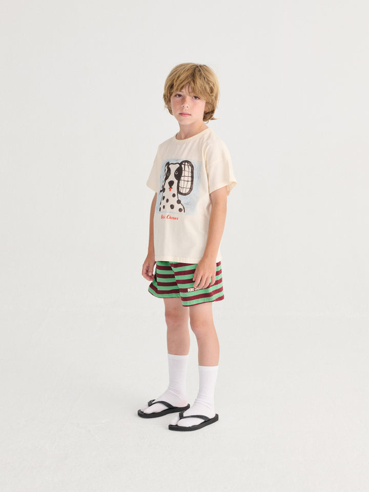 [ Bobo Choses] Van Dog T-shirt - White