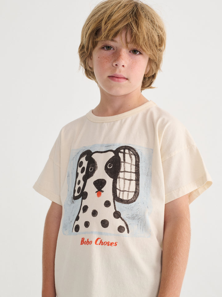 [ Bobo Choses] Van Dog T-shirt - White