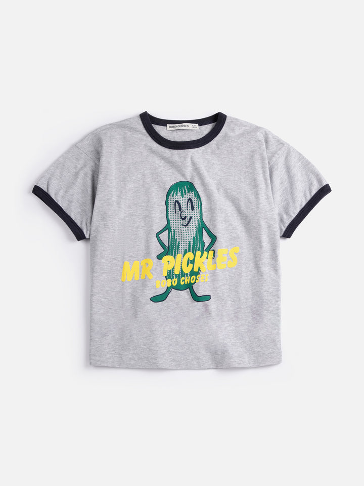 [ Bobo Choses] Mr Pickles T-shirt - Heather Grey