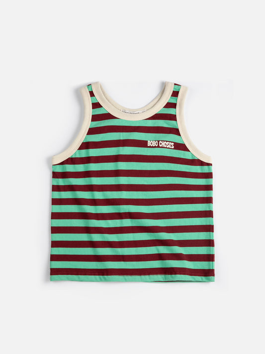 [Bobo Choses] Stripes Tank Top - Green
