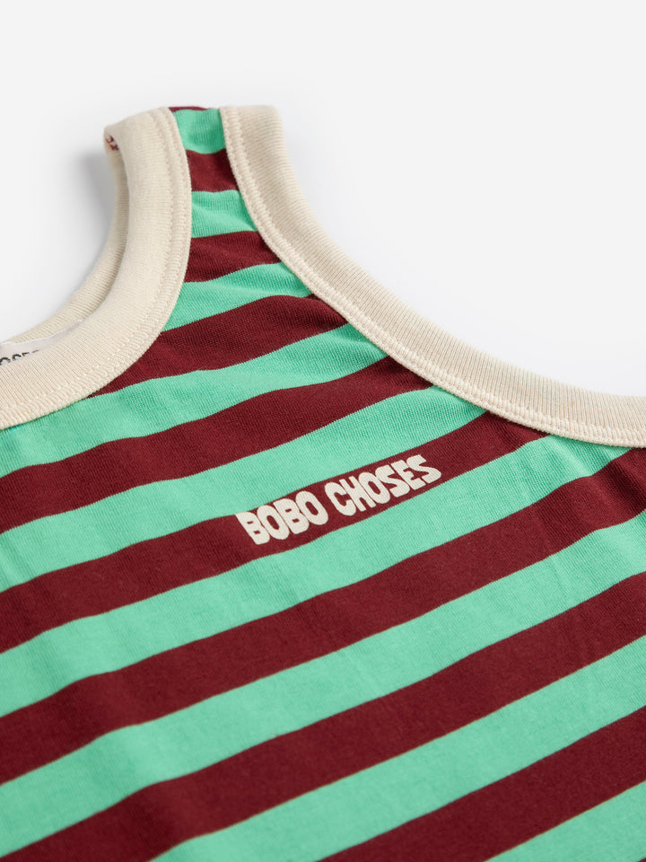 [Bobo Choses] Stripes Tank Top - Green