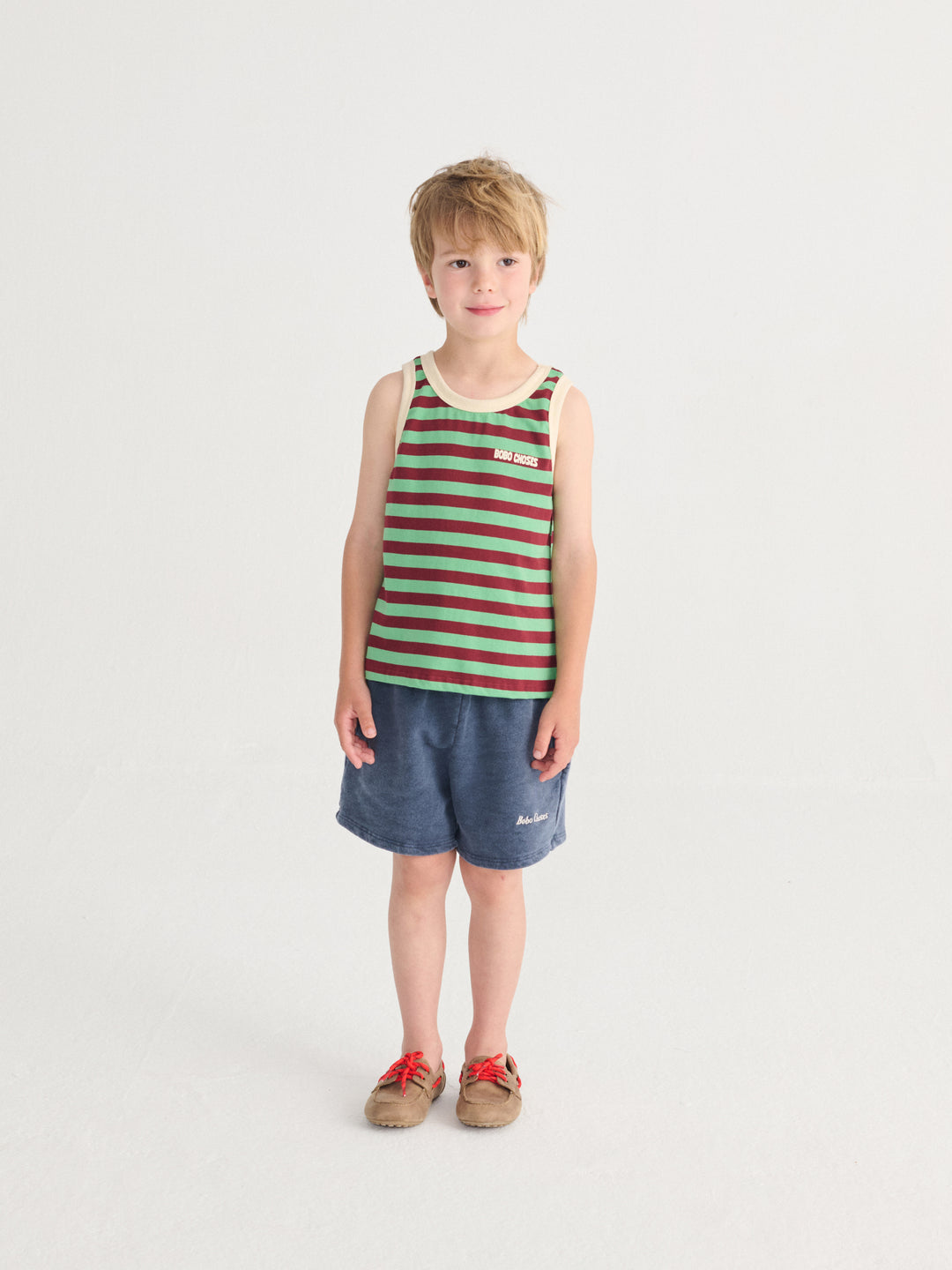 [Bobo Choses] Stripes Tank Top - Green