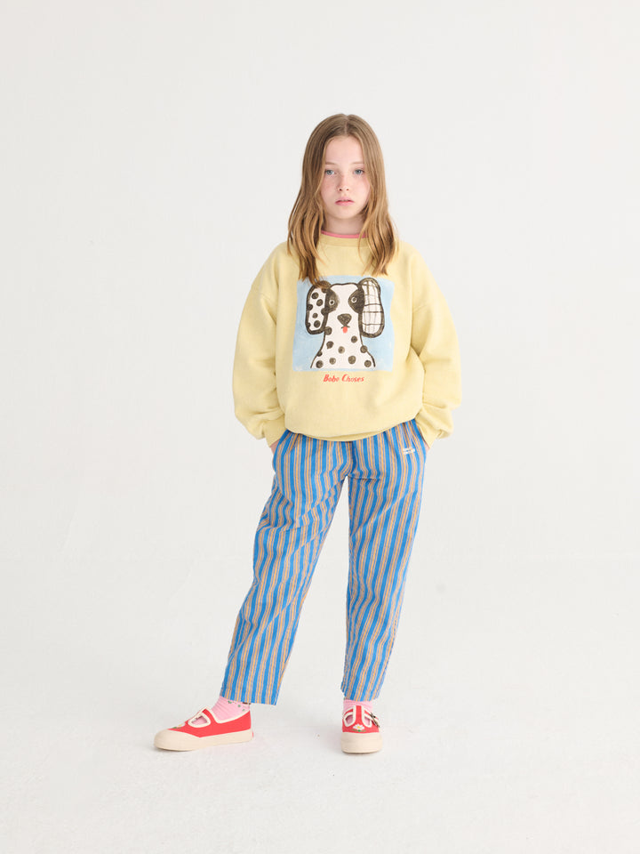 [ Bobo Choses] Van Dog sweatshirt - Yellow
