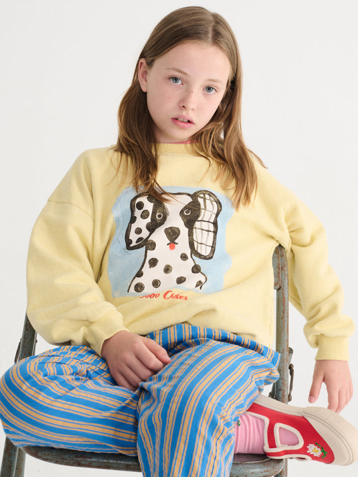 [ Bobo Choses] Van Dog sweatshirt - Yellow