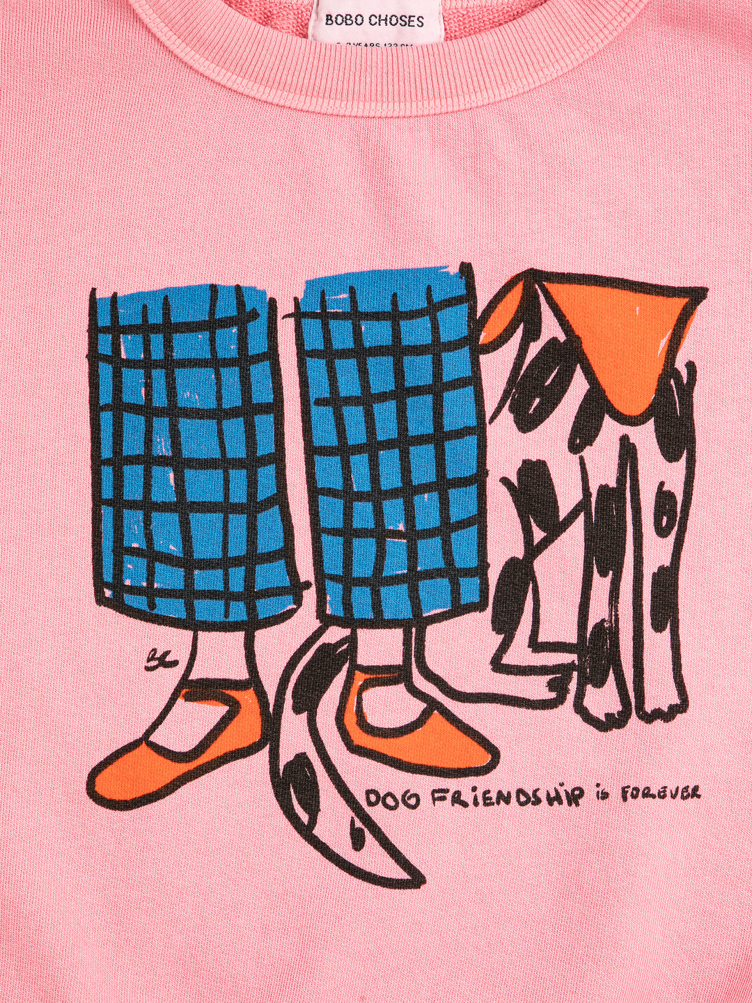 [ Bobo Choses] Dog Friendship sweatshirt - Pink