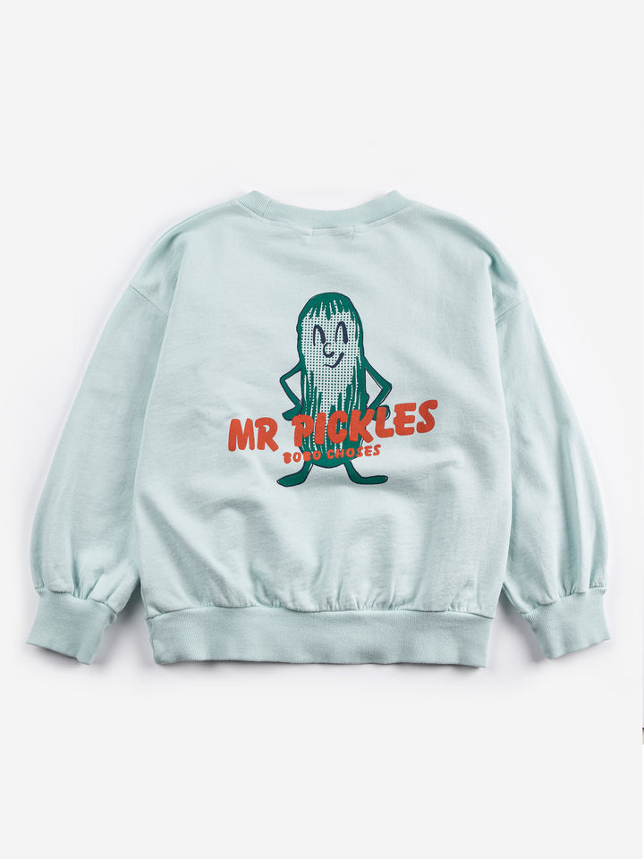 [ Bobo Choses] Mr Pickles sweatshirt - Light Blue