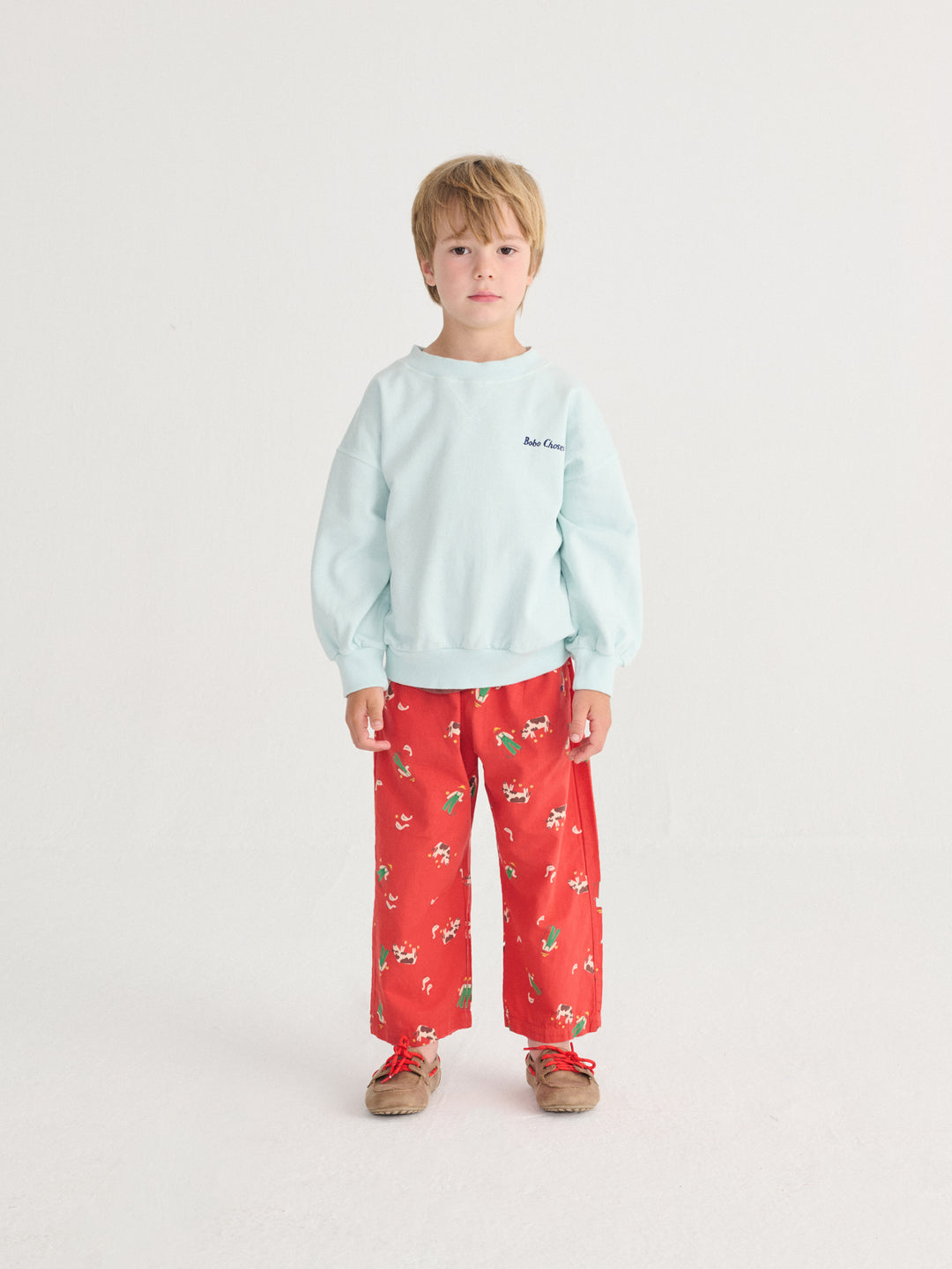 [ Bobo Choses] Mr Pickles sweatshirt - Light Blue