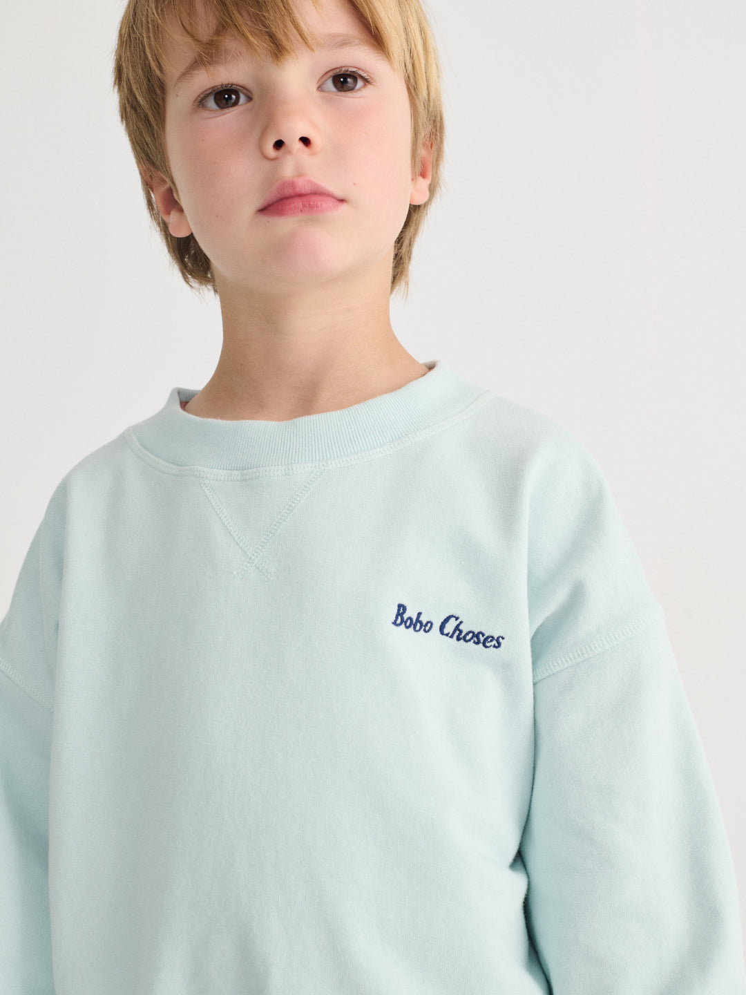 [ Bobo Choses] Mr Pickles sweatshirt - Light Blue