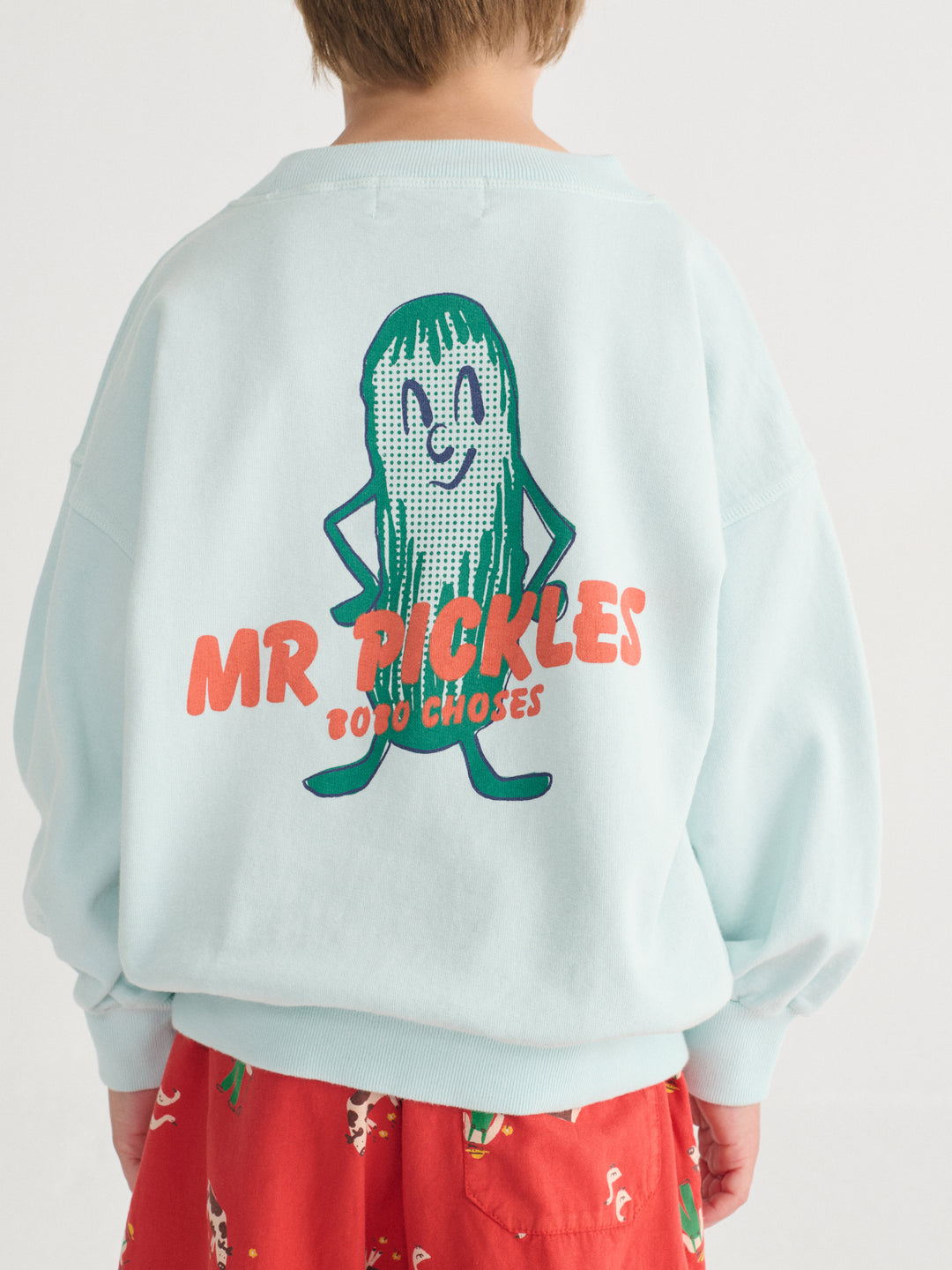 [ Bobo Choses] Mr Pickles sweatshirt - Light Blue