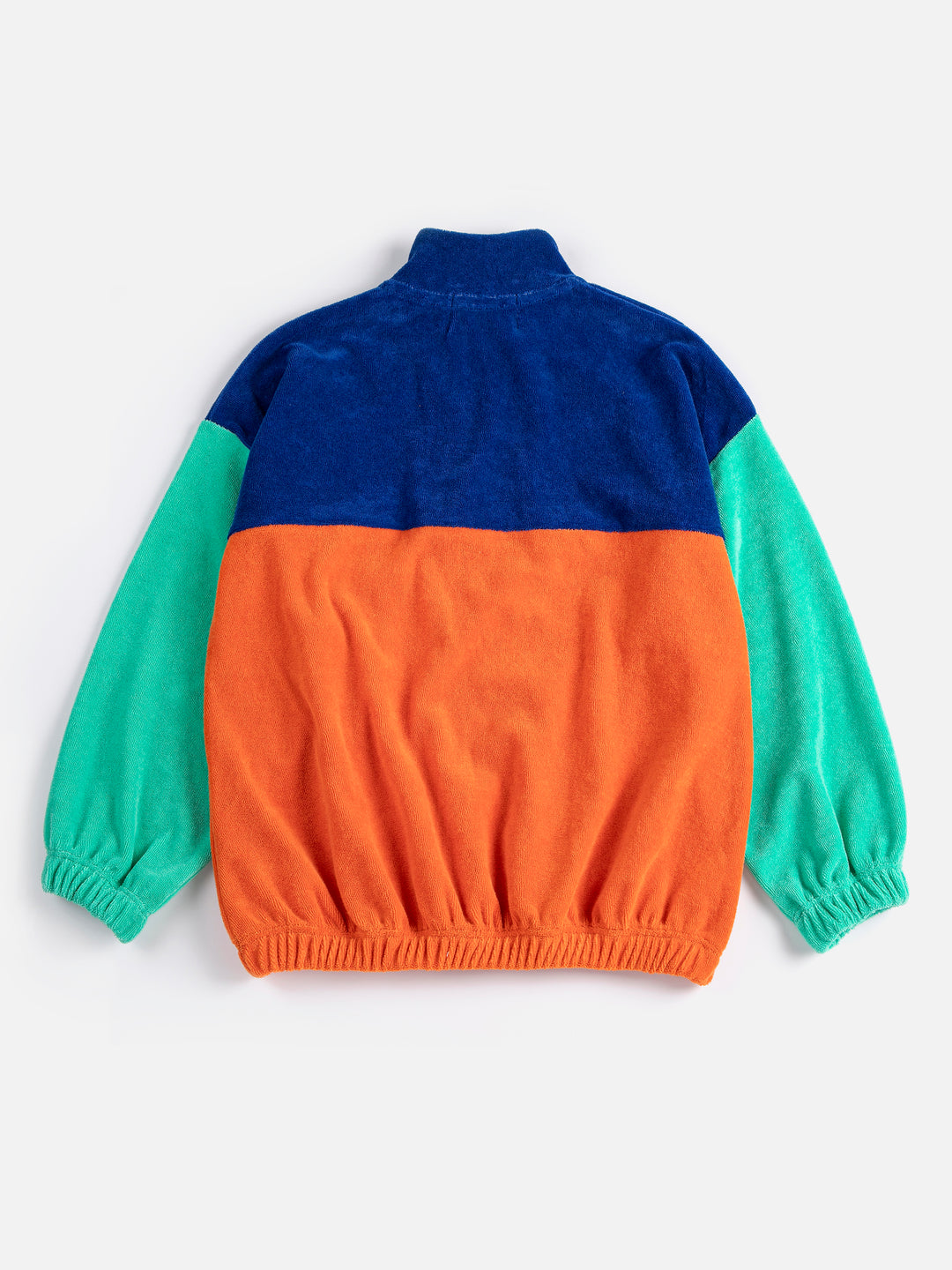 [ Bobo Choses] Color Block zipped Sweatshirt - Multicolor