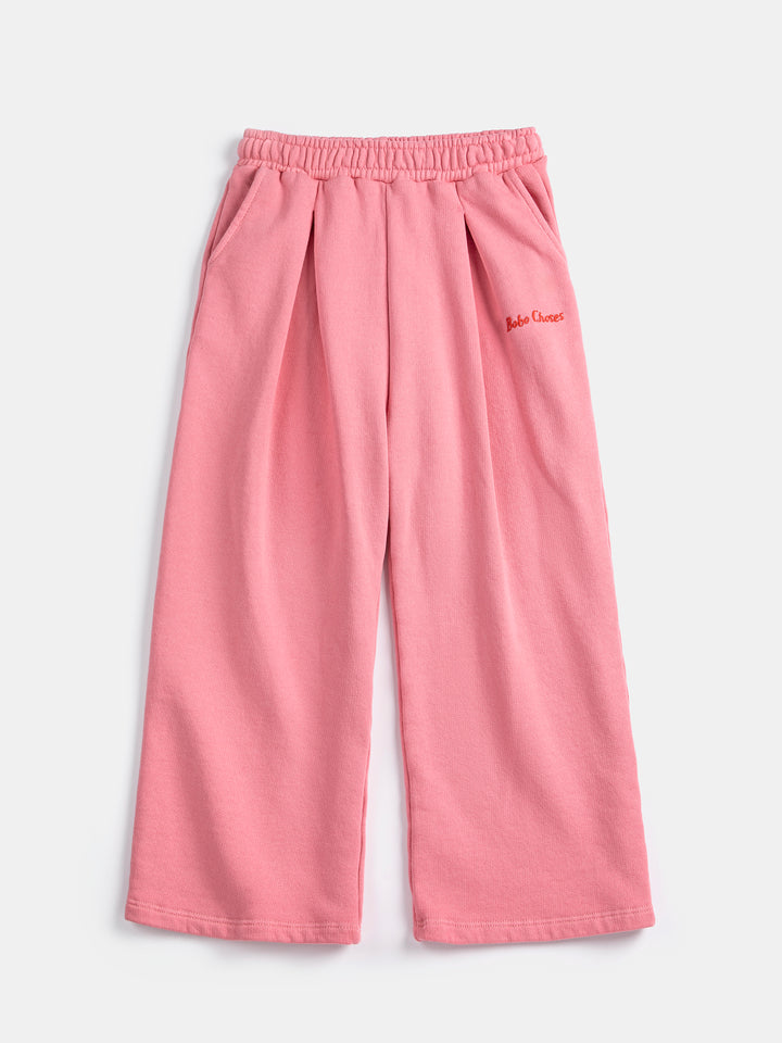 [ Bobo Choses] Stright Jogging Pants - Pink