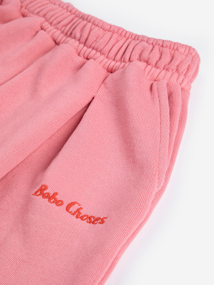 [ Bobo Choses] Stright Jogging Pants - Pink