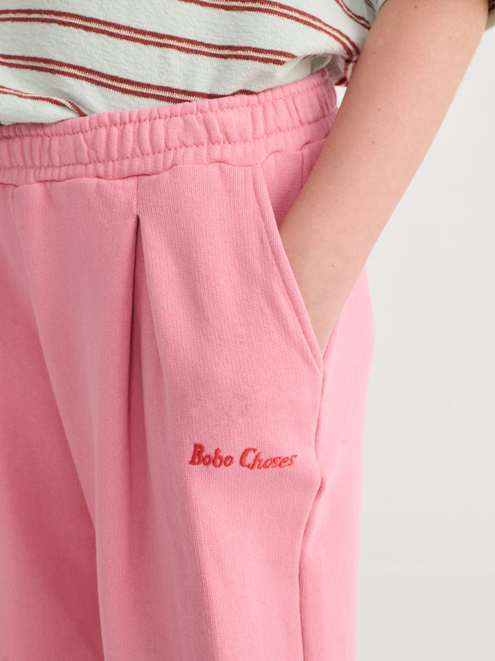 [ Bobo Choses] Stright Jogging Pants - Pink