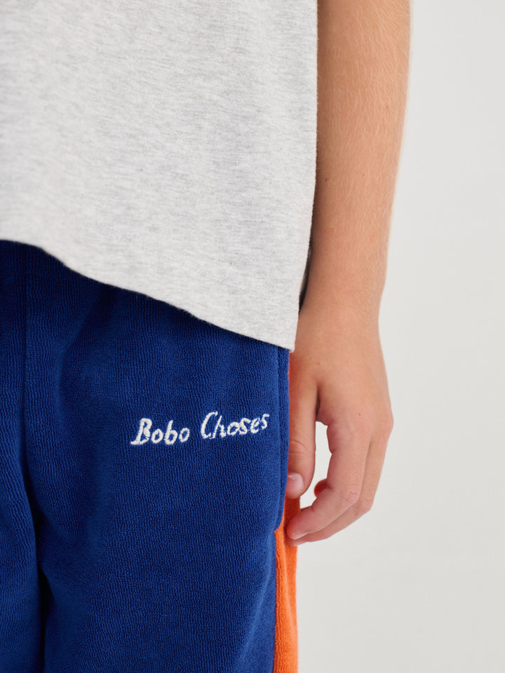 [ Bobo Choses] Terry Cloth Jogging Pants - Midnight Blue