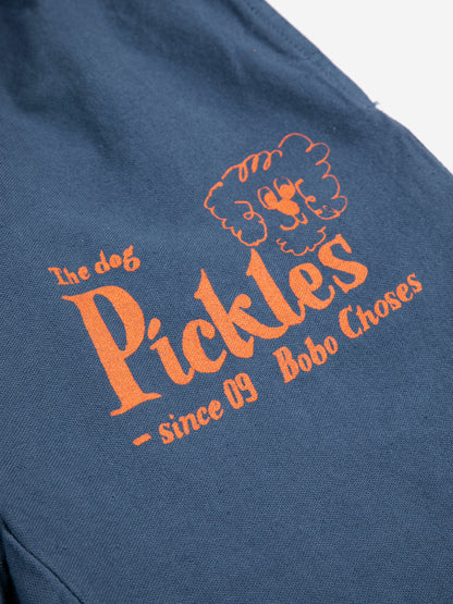 [ Bobo Choses] Pickles The Dog Woven Pants - Navy Blue