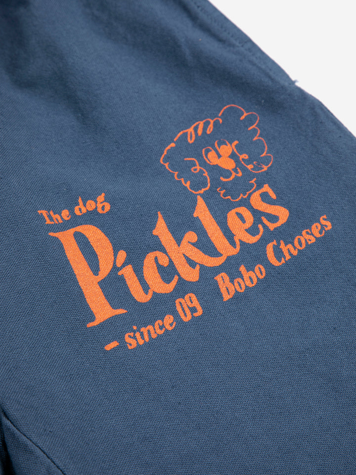 [ Bobo Choses] Pickles The Dog Woven Pants - Navy Blue