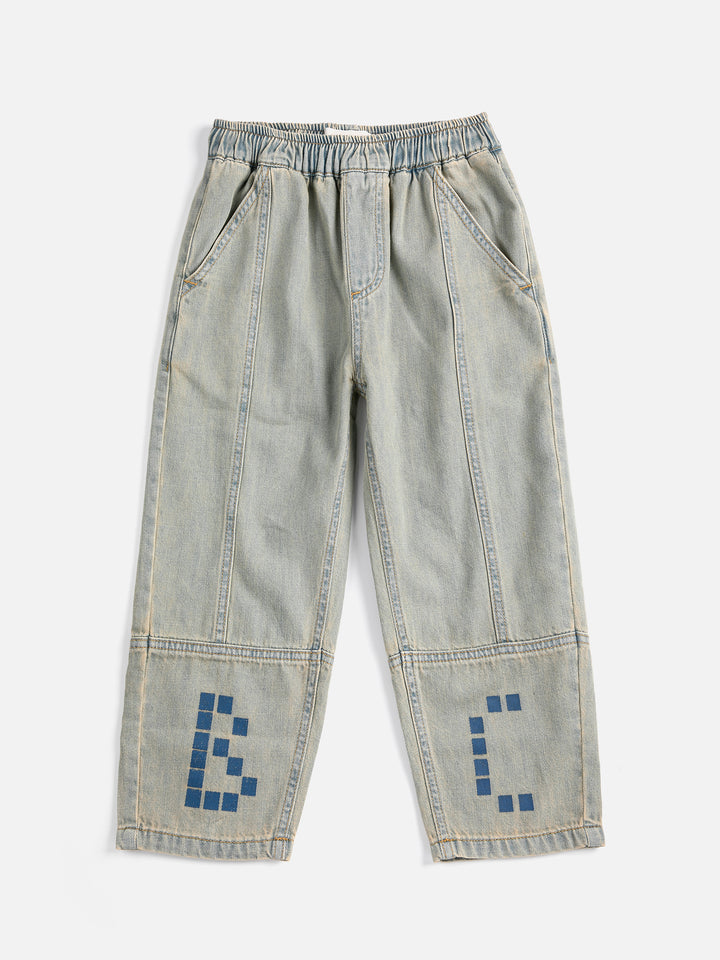 [Bobo Choses] Denim Pants - Prussian Blue