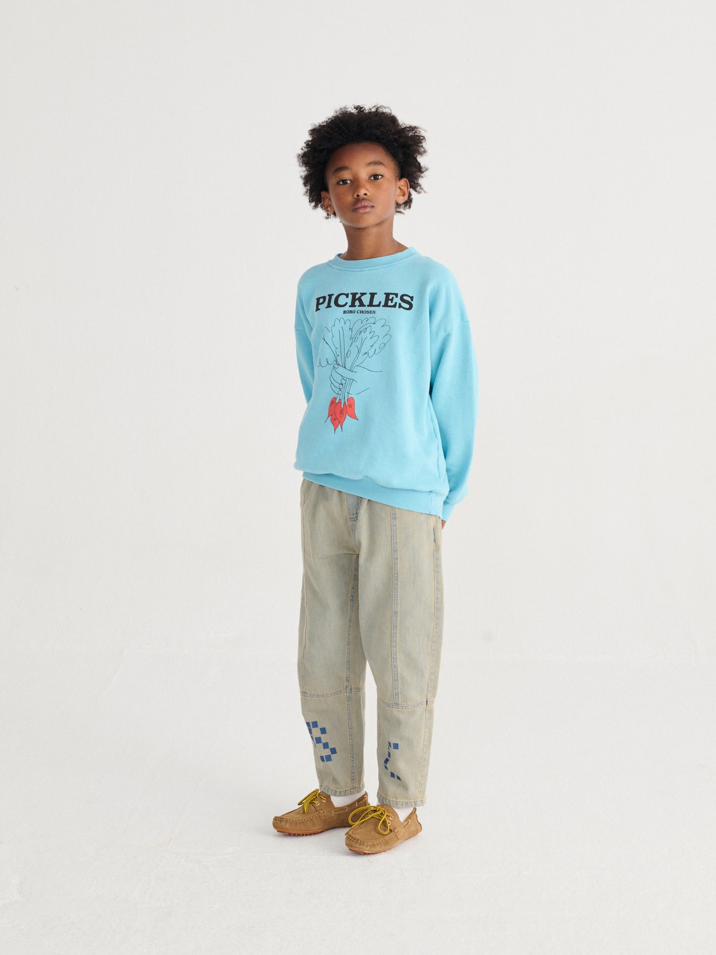 [Bobo Choses] Denim Pants - Prussian Blue