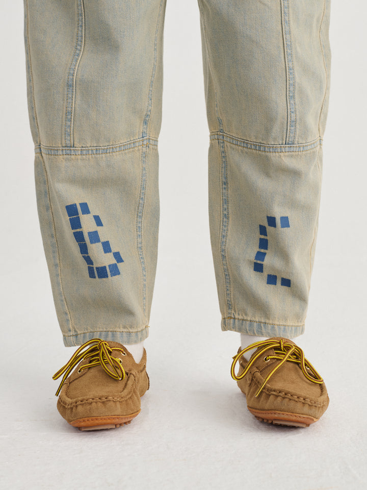 [Bobo Choses] Denim Pants - Prussian Blue