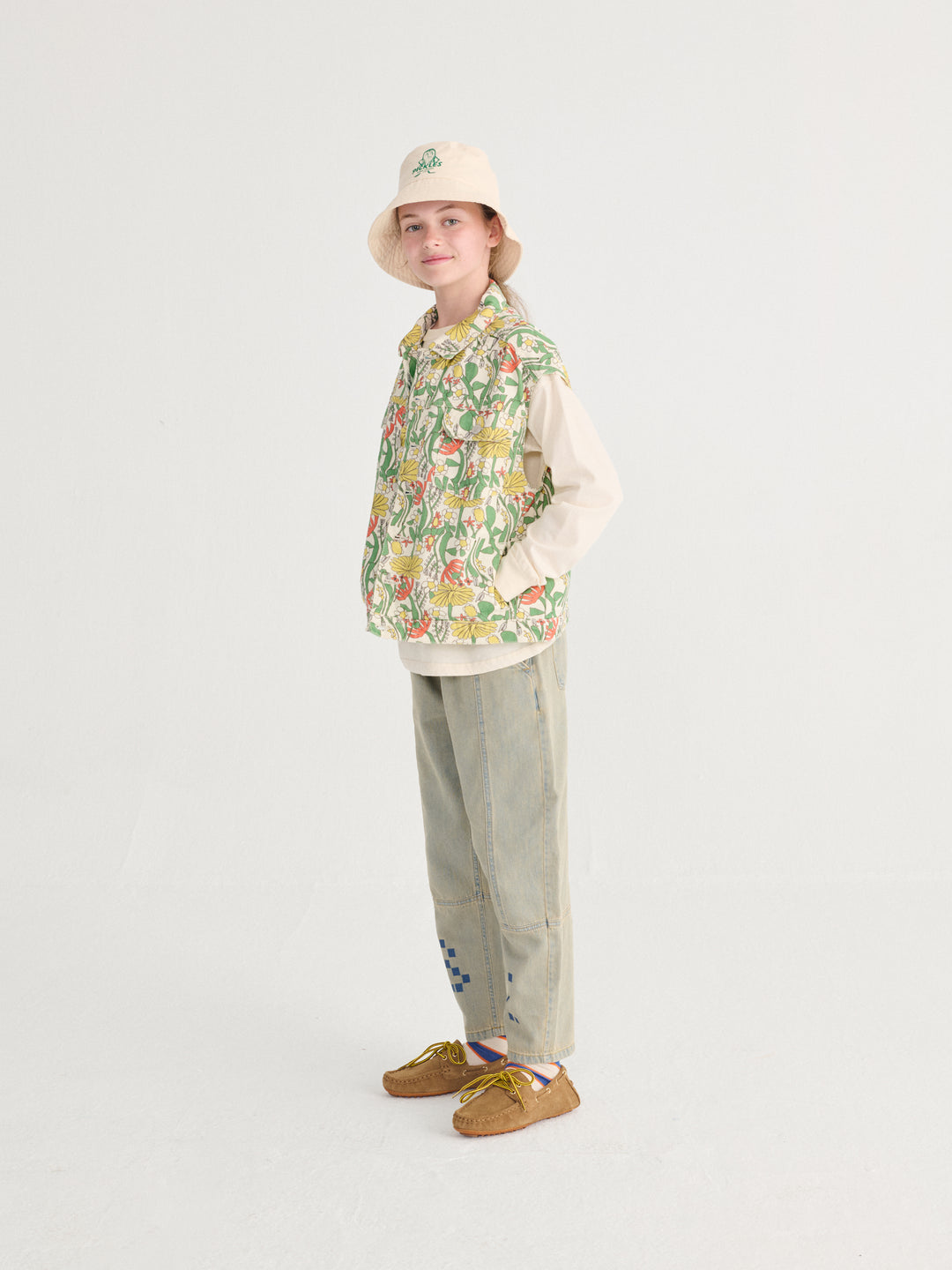 [Bobo Choses] Denim Pants - Prussian Blue