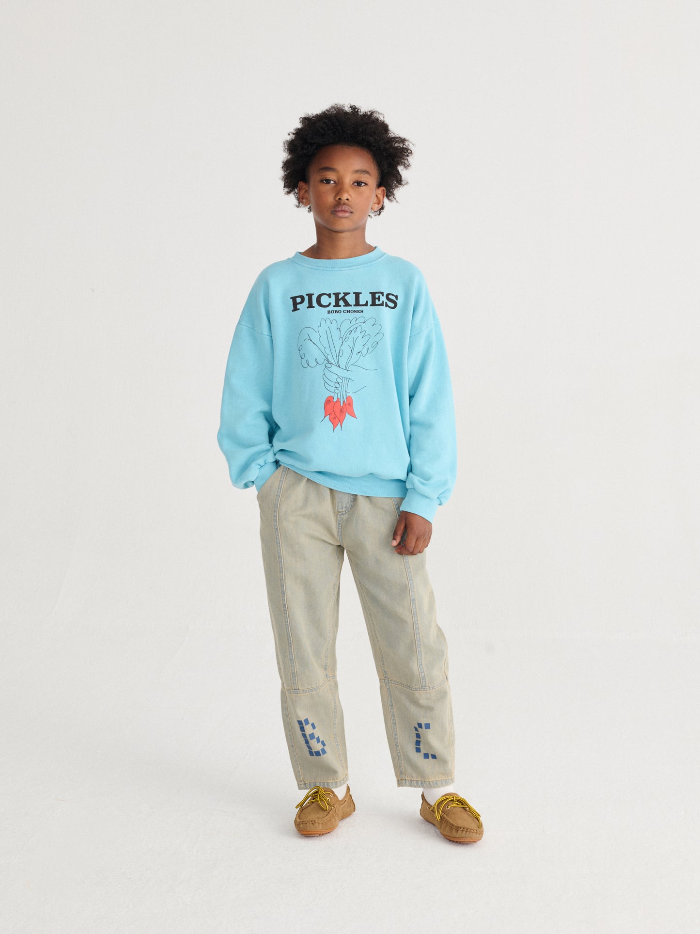 [Bobo Choses] Denim Pants - Prussian Blue