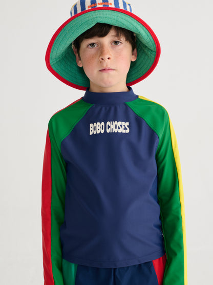 [Bobo Choses] Bobo Choses color block swim T-shirt  - Multicolor